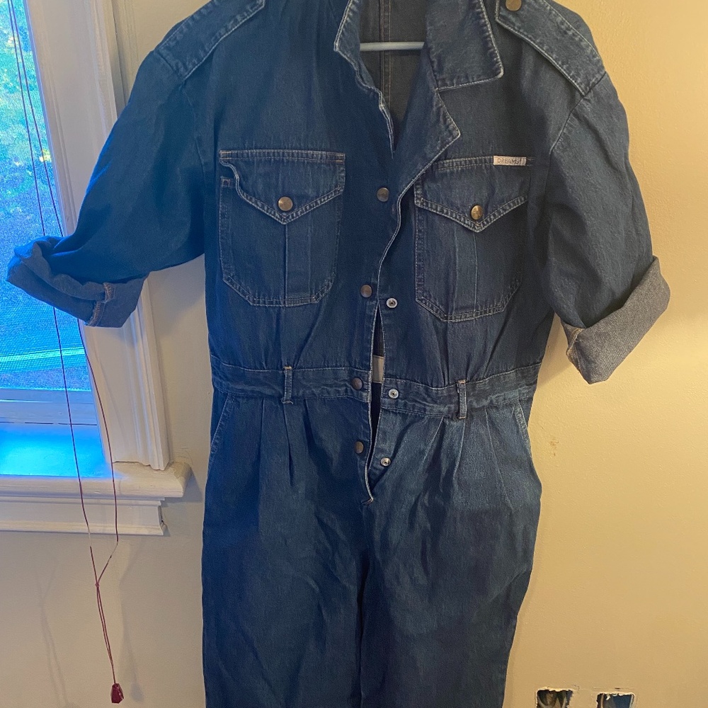 Vintage Perfection Denim Jumpsuit